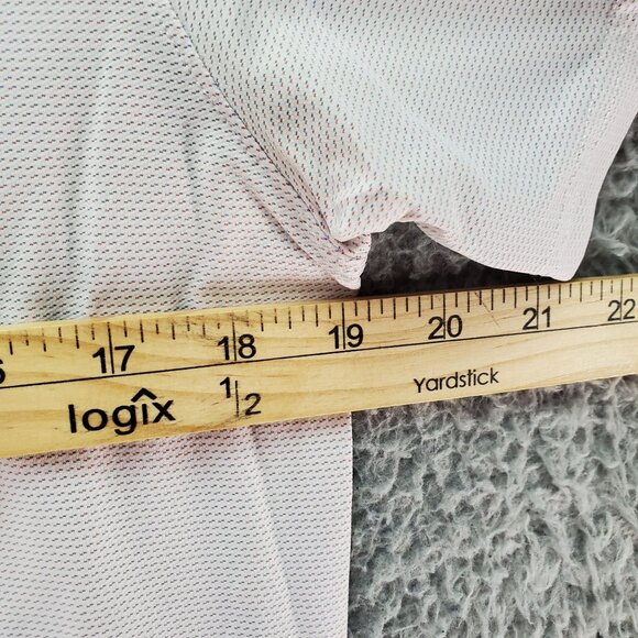 Rhone Shirt Mens Medium White & Multicolor Short Sleeve Polo - Picture 4 of 7